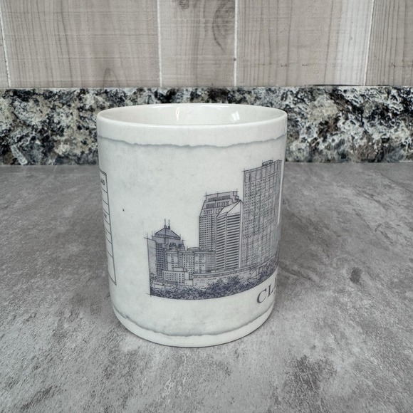Starbucks Architectural Series  Cleveland City Scape Coffee Mug Collector 2007 - Picture 2 of 8
